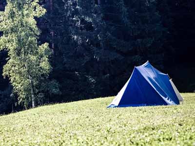 Backyard Camping date idea