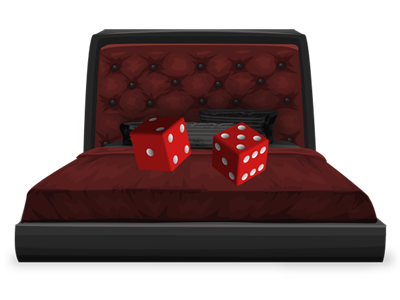 Play Bedroom Rollers, a bedroom game for married couples